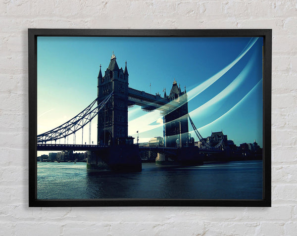 Tower Bridge London Trail Framed Print