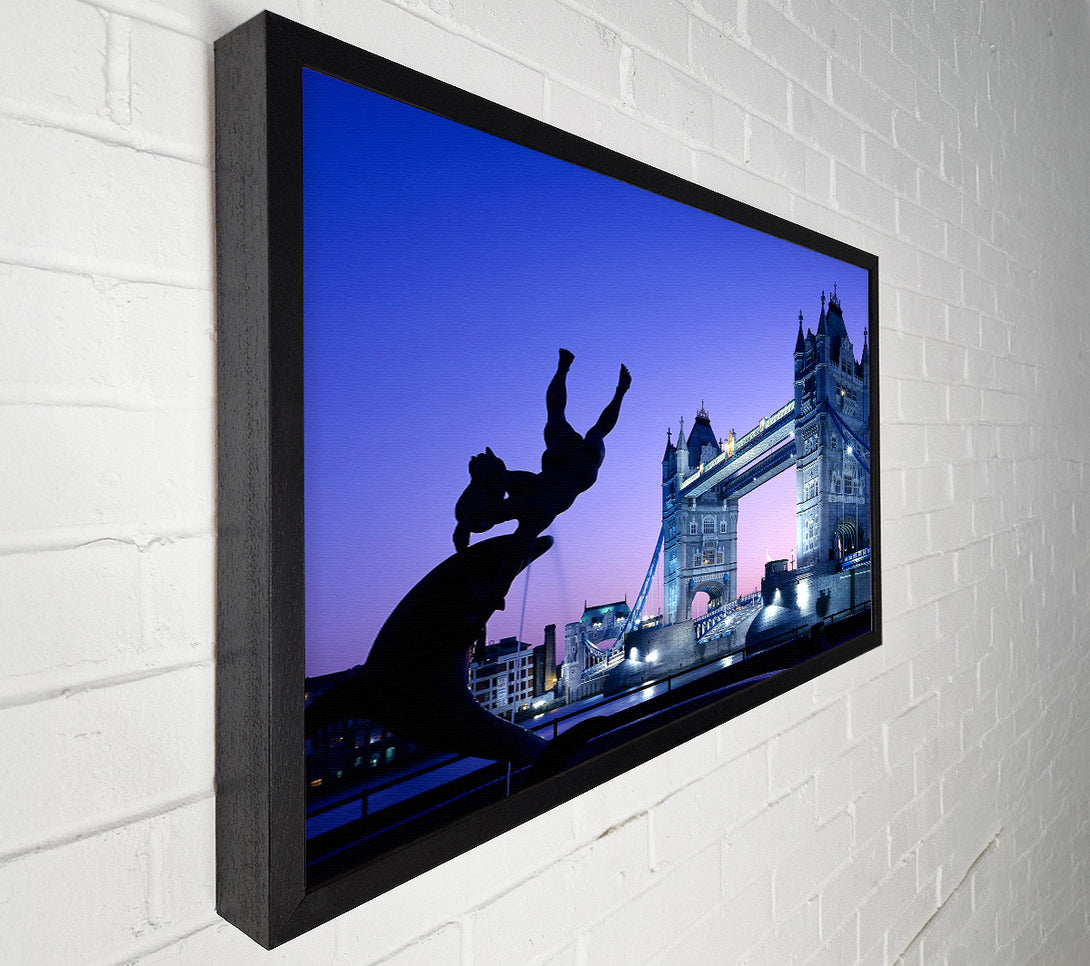  A Canvas Print of Tower Bridge London Uk Canvas Wall Art