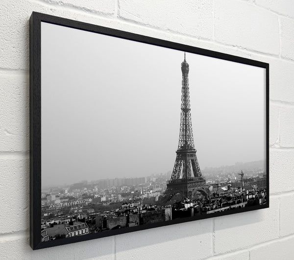 Tower Eiffel Black And White