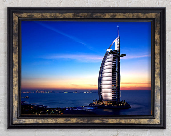 Tower Of The Arabs Framed Print