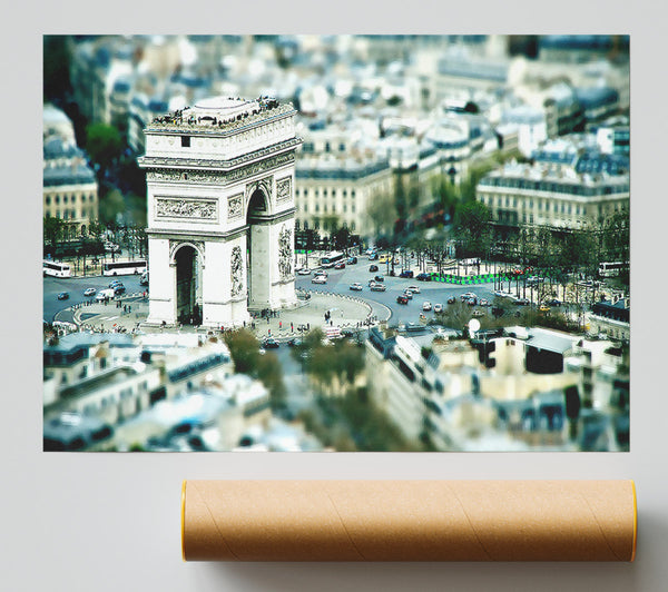 Triumphal Arch Paris Poster