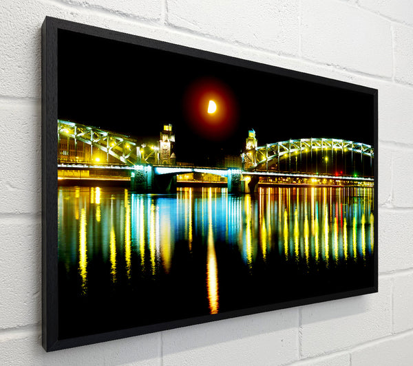 Twin Bridge Moonlight