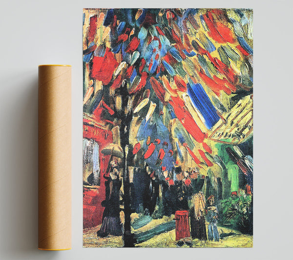 Van Gogh 14 July In Paris Poster