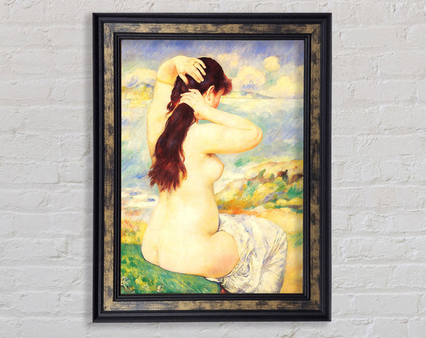 Renoir A Bather Framed Print