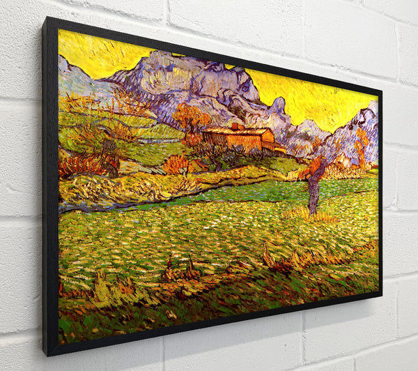 Van Gogh A Meadow In The Mountains Le Mas De Saint-Paul