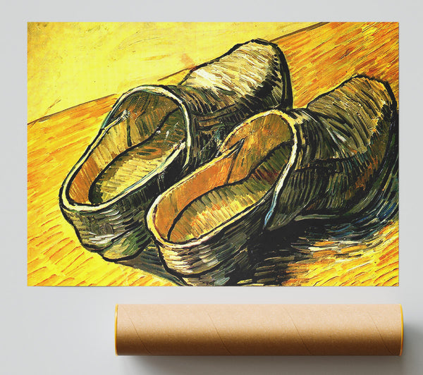 Van Gogh A Pair Of Leather Clogs Poster