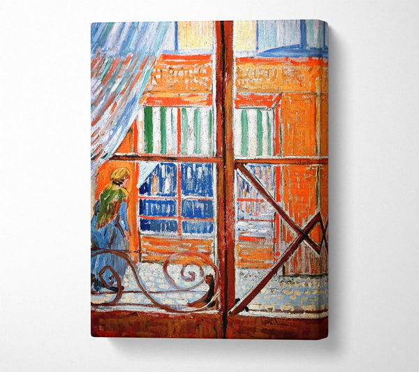 Van Gogh A Pork Butchers Shop Seen From A Window