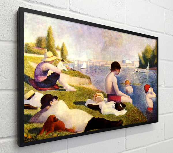 Seurat A Swimming Pool In Asnie`re
