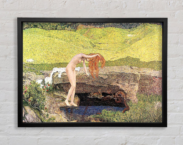 Segantini A Vanity Framed Print