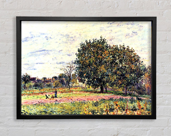 Sisley, eine Arbeiterin auf dem Feld