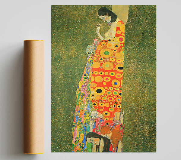 Klimt Abandoned Hope Print