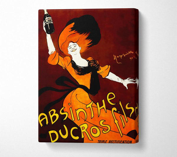  A Canvas Print of Absinthe Ducros Fils Canvas Art
