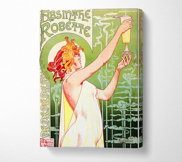  A Canvas Print of Absinthe Robette Canvas Wall Art