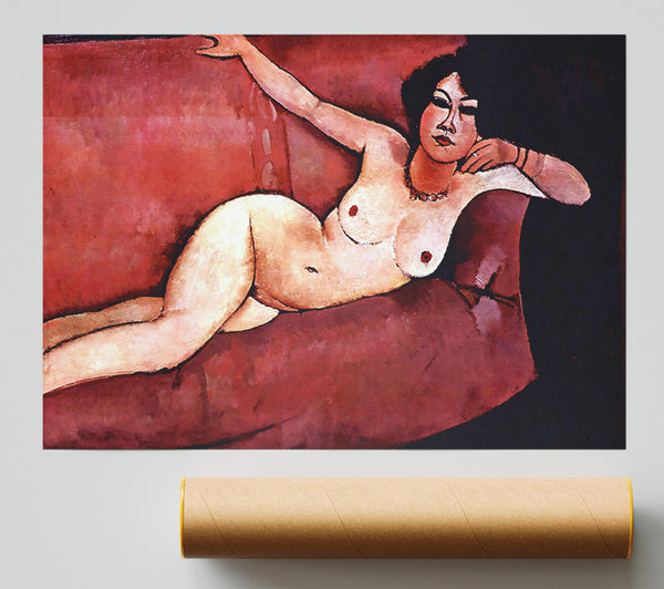 Modigliani Act On A Sofa Almaiisa Poster