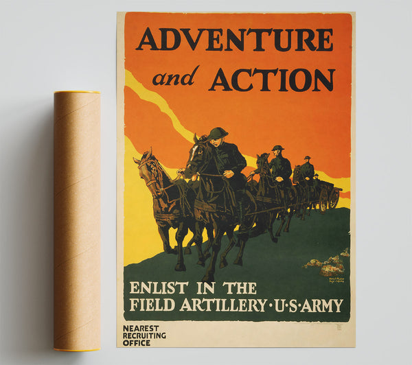 Adventure And Action Print