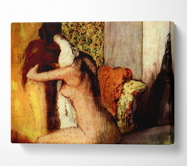  A Canvas Print of Degas After Bathing 2 Canvas Print