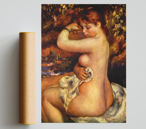 Renoir After The Bath Print