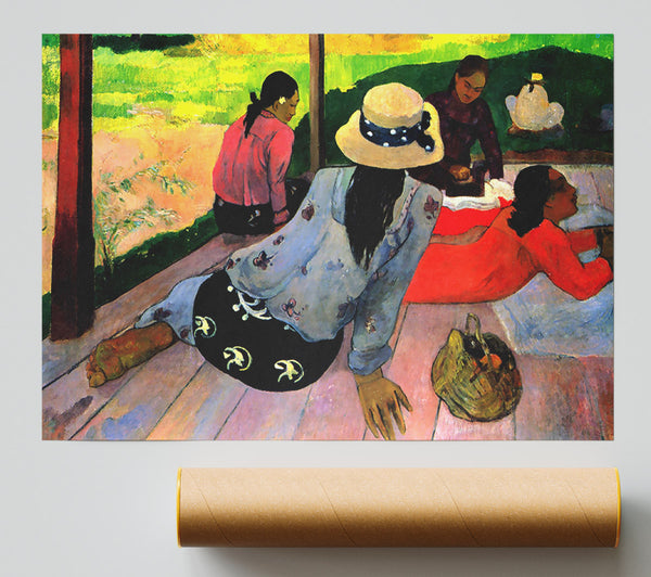 Gauguin Afternoon Quiet Hour Giclee Print