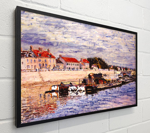 Sisley Barges On The Loing