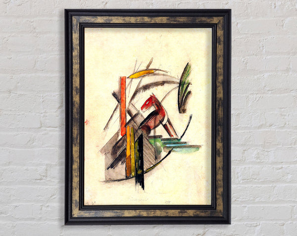 Franz Marc Animal Framed Print