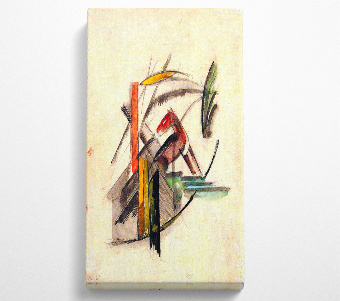  A Canvas Print of Franz Marc Animal Canvas Print