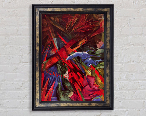 Franz Marc Animal Fates Framed Print
