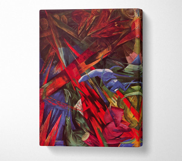  A Canvas Print of Franz Marc Animal Fates Canvas Wall Art
