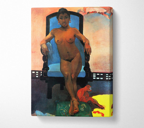  A Canvas Print of Gauguin Anna The Java Woman Canvas Print