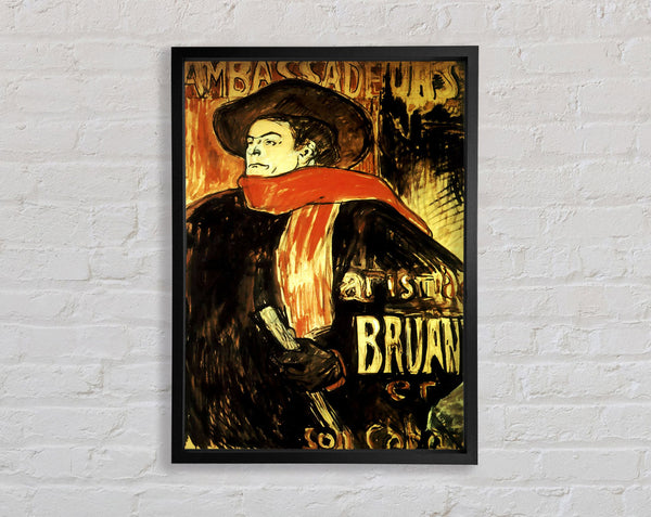 Toulouse Lautrec Aristide Bruant Studie 2