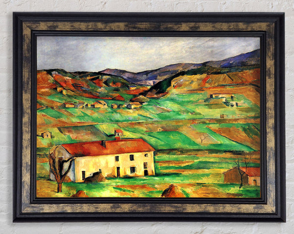 Cezanne Around Gardanne Framed Print