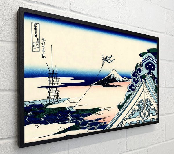 Hokusai Asakusa Honganji Temple