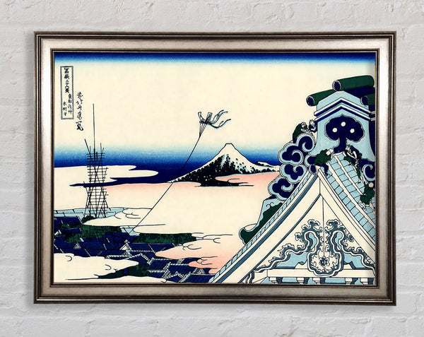 Hokusai Asakusa Honganji-Tempel