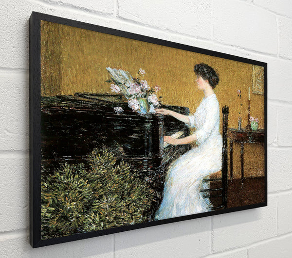 Hassam At The Piano