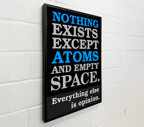 Motivational Quote Atomist Quote From Democritus