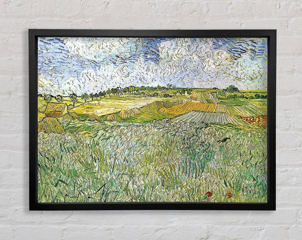 Van Gogh Auvers mit Regenwolken