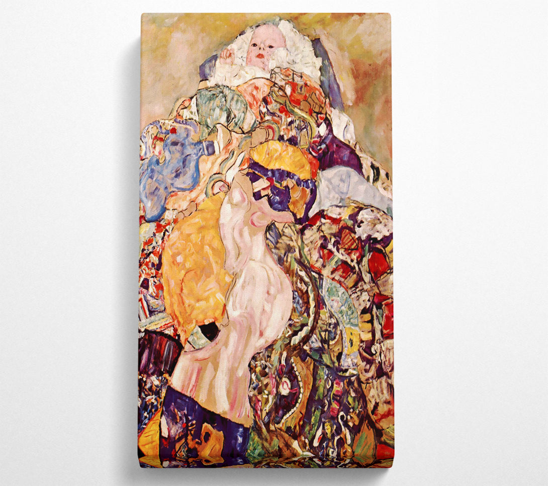  A Canvas Print of Klimt Baby Canvas Wall Art