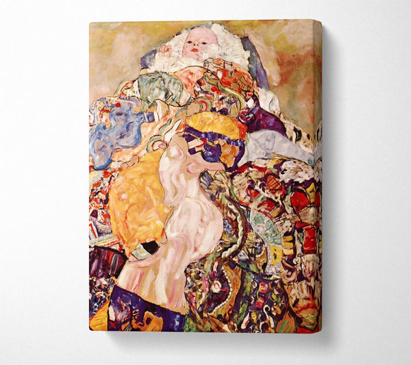  A Canvas Print of Klimt Baby Canvas Wall Art