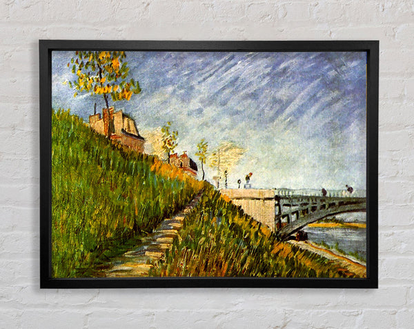 Van Gogh, Seineufer mit Pont de Clichy