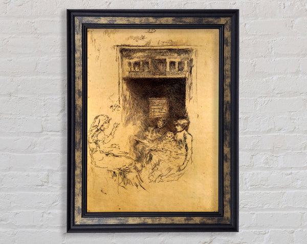 Whistler Bead Stringers Framed Print