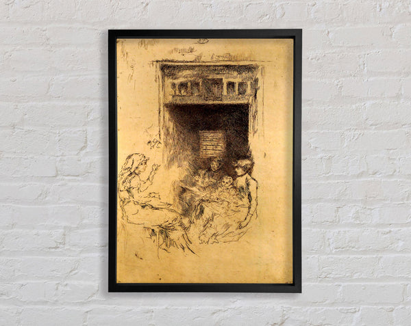 Whistler Bead Stringers Framed Print