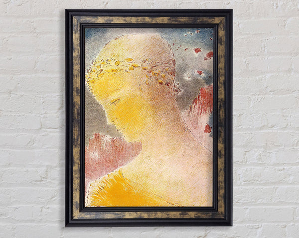 Odilon Redon Beatrice Framed Print