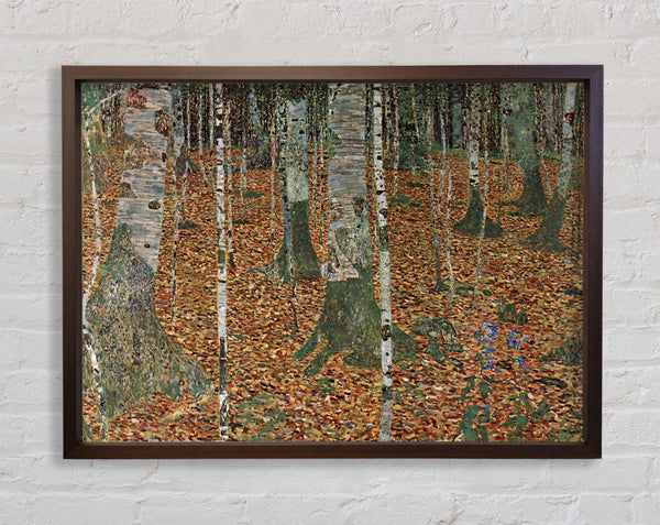 Klimt Birch Forest