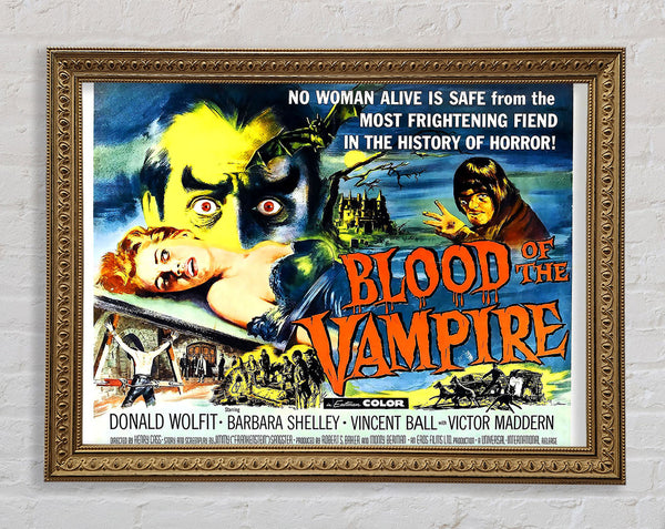 Blood Of The Vampire Poster 2