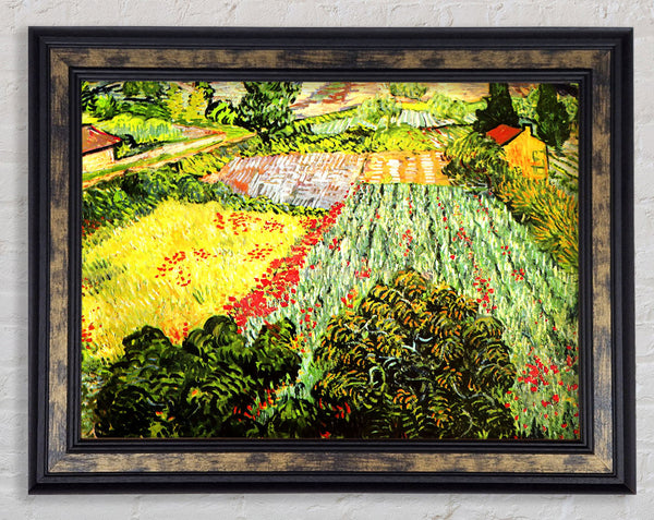 Van Gogh Blooming Field Framed Print
