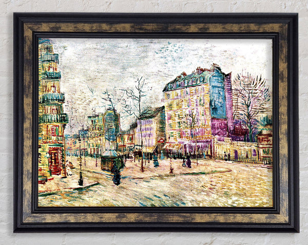Van Gogh Boulevard De Clichy Framed Print