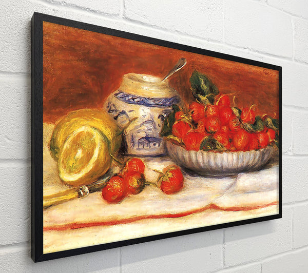 Renoir Bowl Of Strawberries