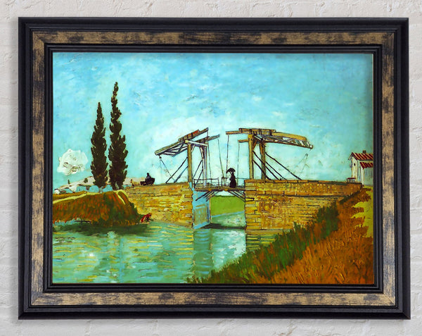 Van Gogh Bridge At Arles Framed Print