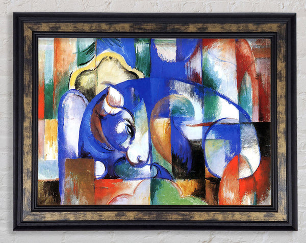 Franz Marc Bull Framed Print