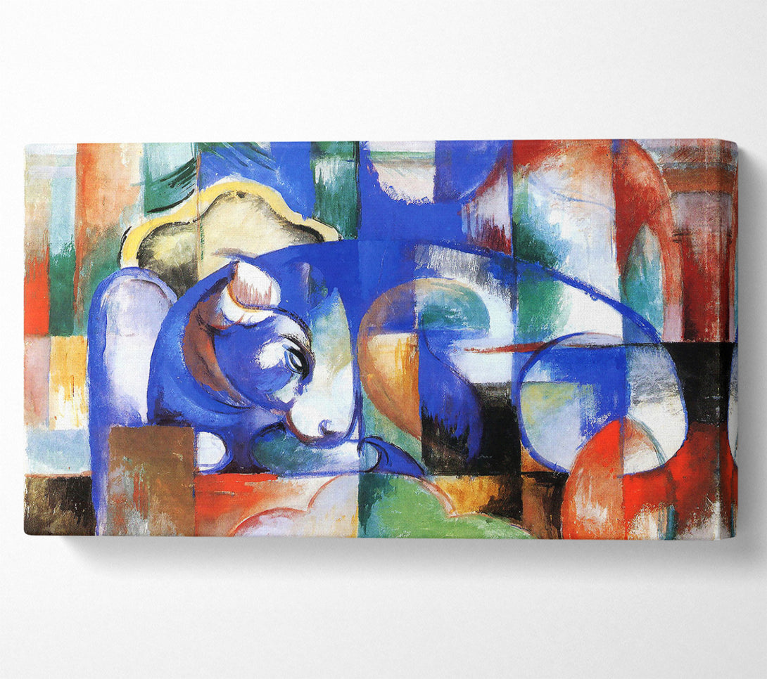  A Canvas Print of Franz Marc Bull Canvas Wall Art