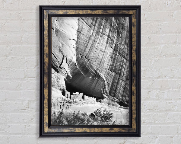 Ansel Adams Canyon De Chelly Arizona Framed Print